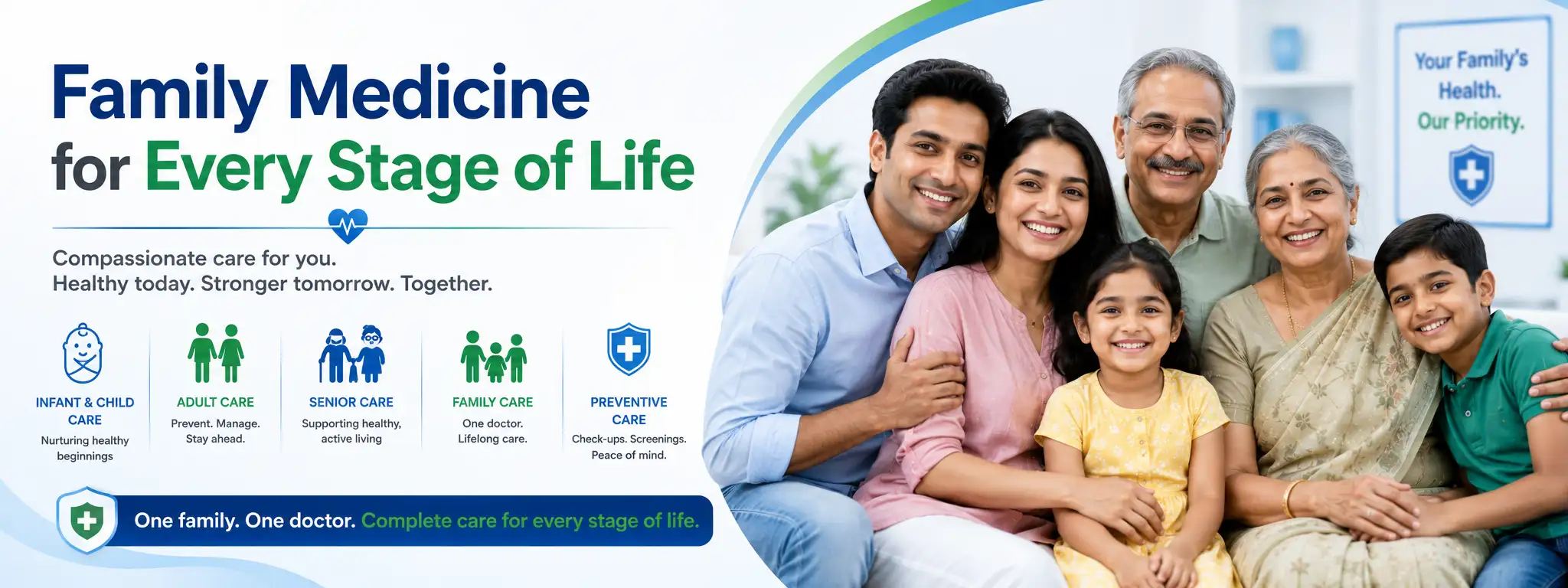 Family medicine for every stage of life at Dr. Uma Ramanan Clinic, Trichy