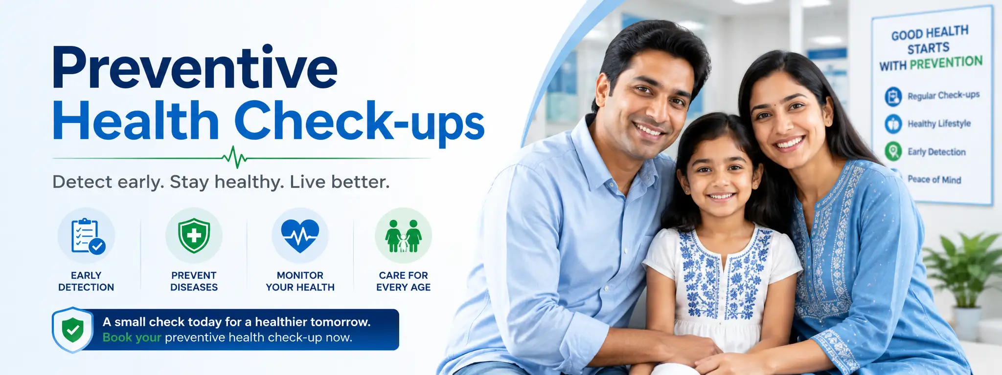 Preventive health check-ups at Dr. Uma Ramanan Clinic, Trichy